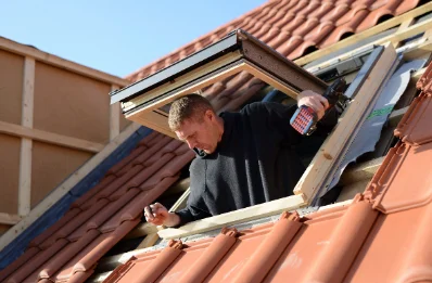 Pose de fenêtres de toit Velux à Frencq